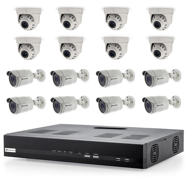 4TB NVR Mix Bundle with 8x MicroBullet's & 8x MegaBall's